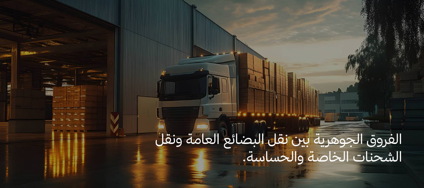 خدمات نقل البضائع في السعودية